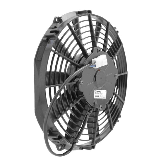 SPAL 10in Fan Straight Blade Push 12V (631CFM) (52mm Deep) PWAC10STP