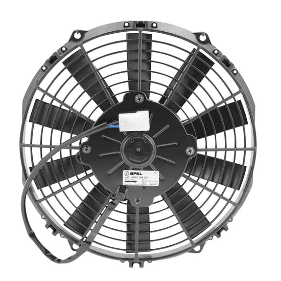 SPAL 10in Fan Straight Blade Pull 12V (643CFM) (52mm Deep) PWAC10ST