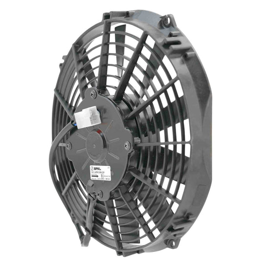 SPAL 10in Fan Straight Blade Pull 12V (643CFM) (52mm Deep) PWAC10ST