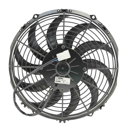 SPAL 11in Fan Skew Blade Push 12V (832CFM) (52mm Deep) PWAC11SKP