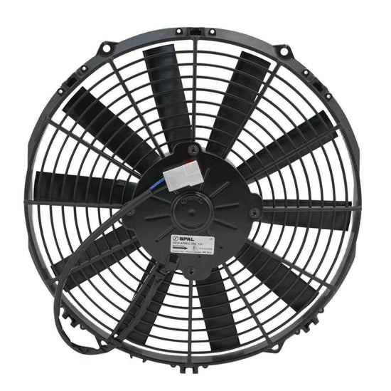 SPAL 12in Fan Straight Blade Push 12V (1009CFM) (62mm Deep) PWAC12STP