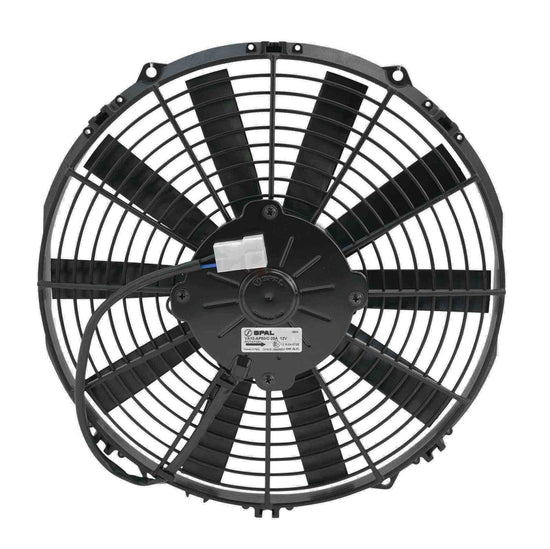 SPAL 12in Pull Fan -Straight Blade 12V (1097 CFM) 62mm Deep PWAC12ST