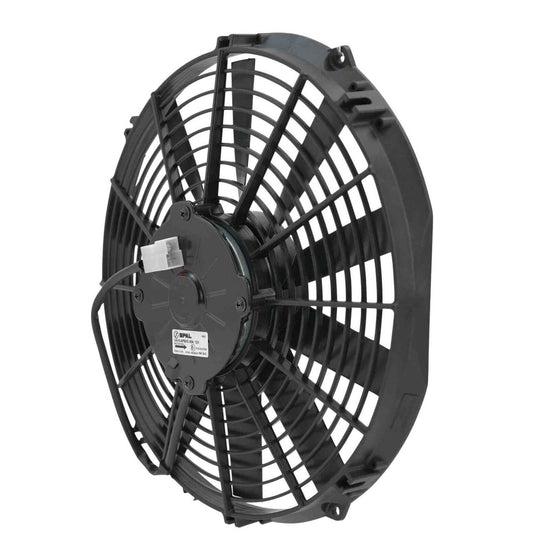 SPAL 12in Pull Fan -Straight Blade 12V (1097 CFM) 62mm Deep PWAC12ST