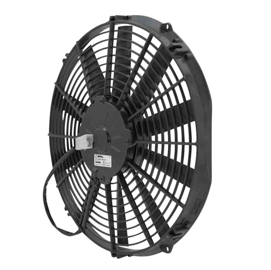SPAL 13in Fan Straight Blade Push 12V (991CFM) (52mm Deep) PWAC13STP