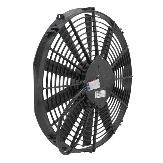 SPAL 13in Fan Straight Blade Push 12V (991CFM) (52mm Deep) PWAC13STP
