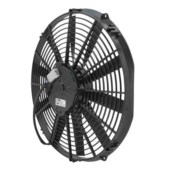 SPAL 14in Fan Straight Blade Pull 12V (1310CFM) (62mm Deep) PWAC14ST