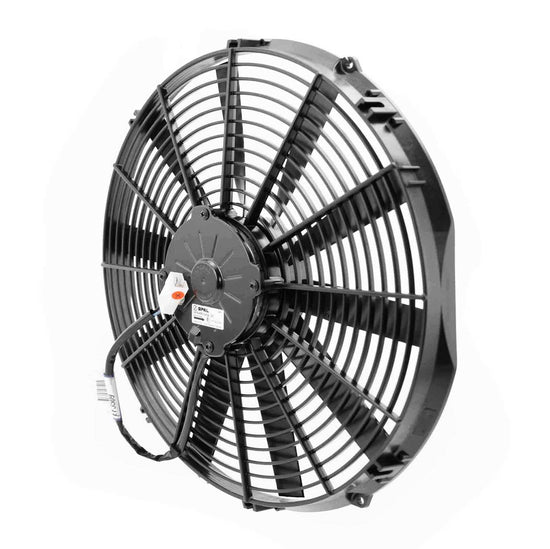 SPAL 16in Fan Straight Blade Pull 12V (1469CFM) (62mm Deep) PWAC16ST