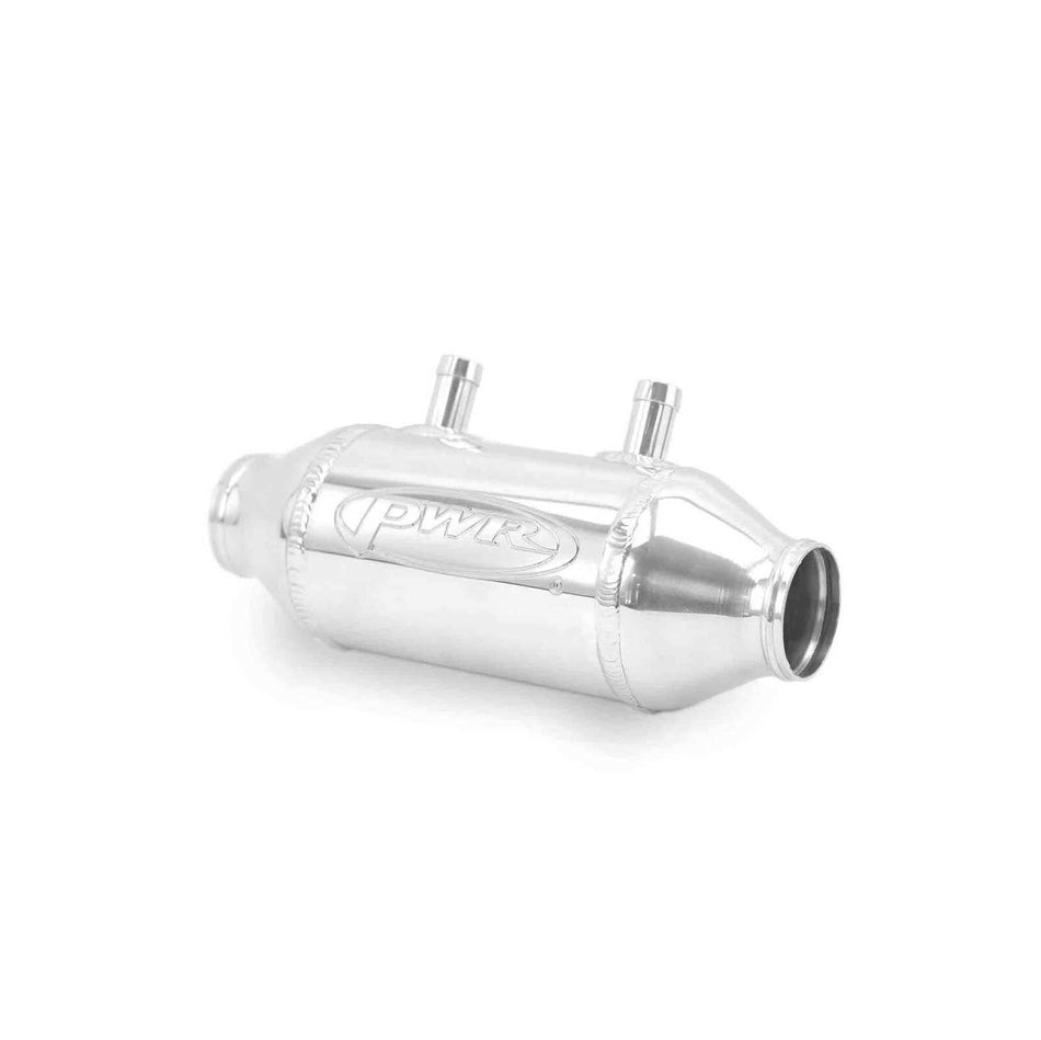 PWR Barrel Intercooler 4in X 8in (3in Outlets) - GRove Racing Custom Helmet Air Cooler PWI2921-GR