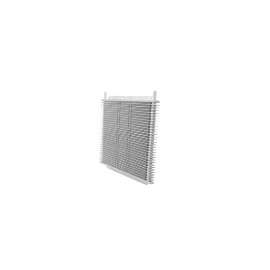 PWR Trans Oil Cooler - 280 X 255 X 19mm (3/8in Hose Barb) Suits 11in SPAL Fan 30-Row PWO0528SP