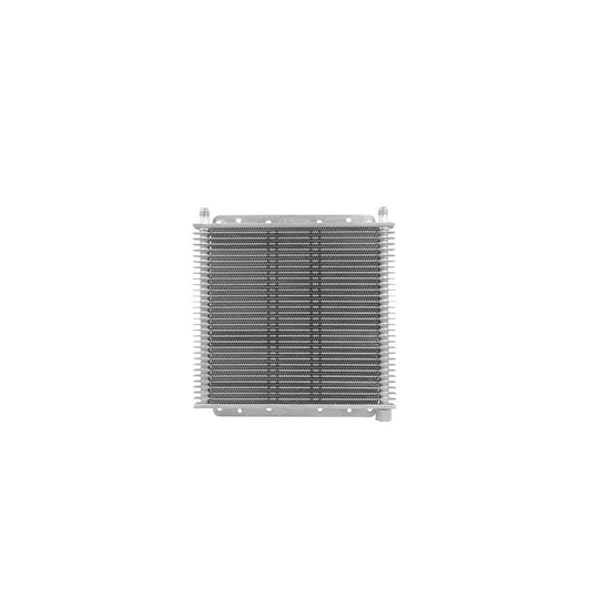 PWR Trans Oil Cooler - 280 X 255 X 19mm (-6 An Fittings) Suits 11in SPAL Fan, Temp Switch Boss 30-Row PWO1223-6