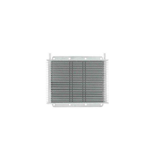 PWR Trans Oil Cooler - 280 X 200 X 19mm (5/16in Hose Barb) Suits 9in SPAL Fan, Temp Switch Boss 23-Row PWO1226-6