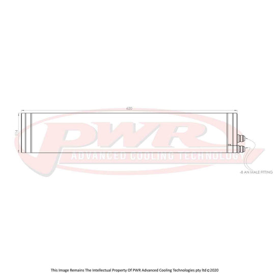 PWR BMW M3 & M4 F80, F82 & F83 Dct Trans Oil Cooler - Elite Series PWO59221