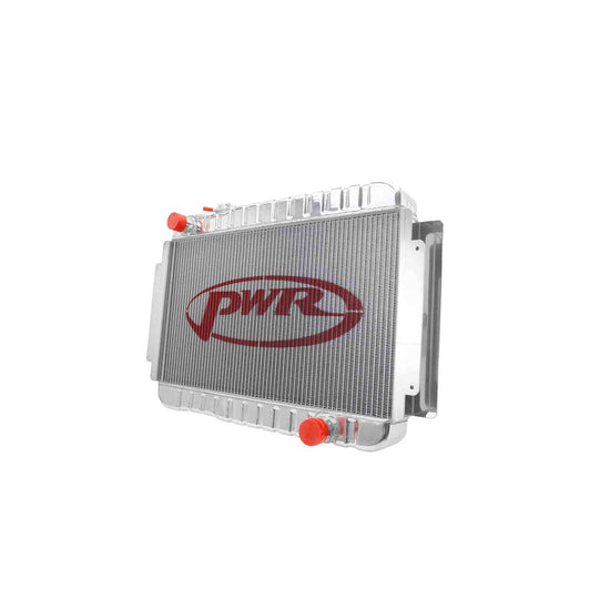 PWR Holden HJ, HQ, HX, HZ With Chev V8 Automatic Transmission (1971 - 1980) 55mm Downflow Radiator PWR0333-3