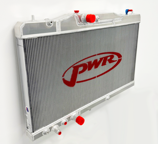 PWR Honda Civic Fl5 Type-R 2022+ 42mm Radiator, Triple Pass Track Spec Radiator. Welded Asm PWR132052-002