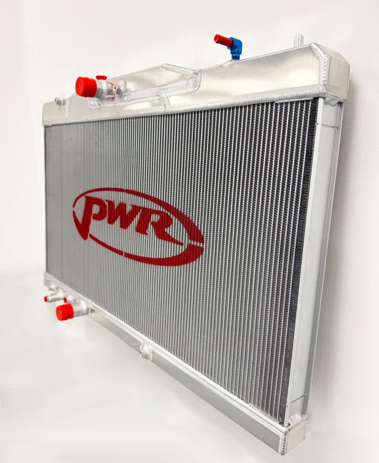 PWR Honda Civic Fl5 Type-R 2022+ 42mm Radiator, Triple Pass Track Spec Radiator. Welded Asm PWR132052-002