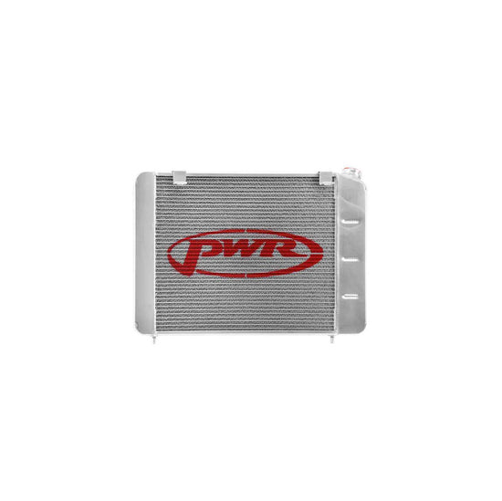 PWR Ford Cortina Te - Tf 6Cyl Engine (1976 - 1982) 55mm Radiator With 16in SPAL Fan Mounts PWR2028SP