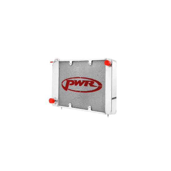 PWR Ford Cortina Te - Tf 6Cyl Engine (1976 - 1982) 55mm Radiator With 16in SPAL Fan Mounts PWR2028SP