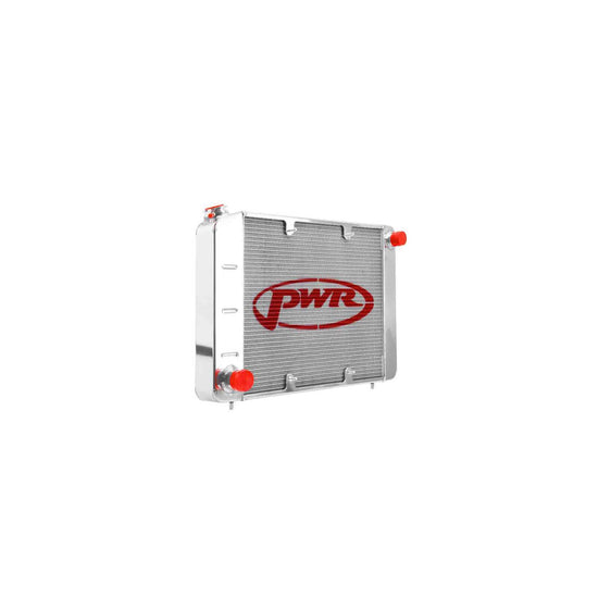 PWR Ford Cortina Te - Tf 6Cyl Engine (1976 - 1982) 55mm Radiator With 16in SPAL Fan Mounts PWR2028SP