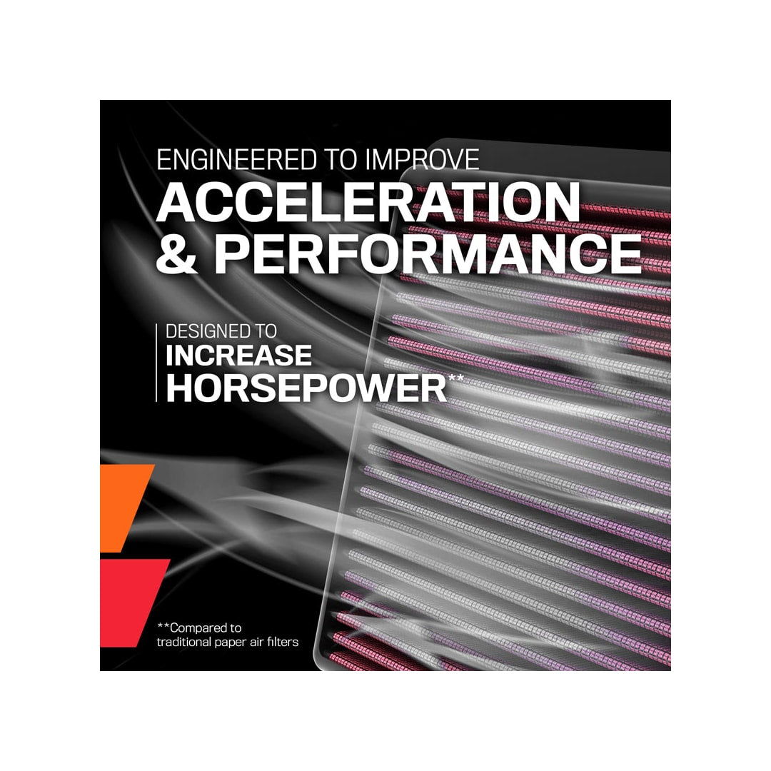 K&N Hi-Flow Performance Air Filter 33-2917