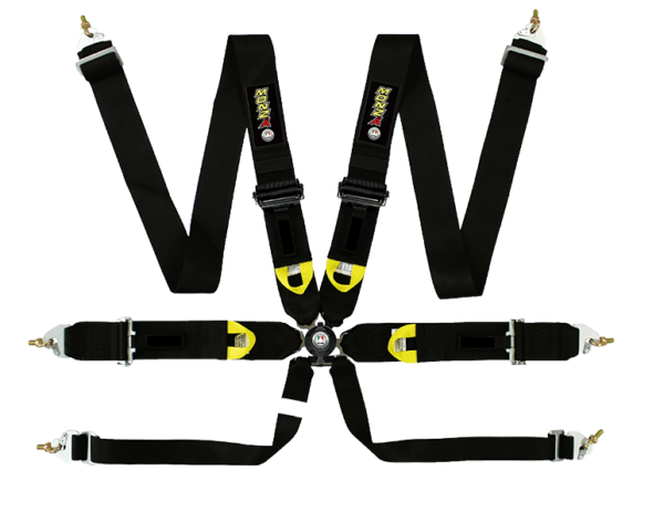 Autotecnica FIA 6-Point Racing Harness Quick Release (Black) RCU-1003BK