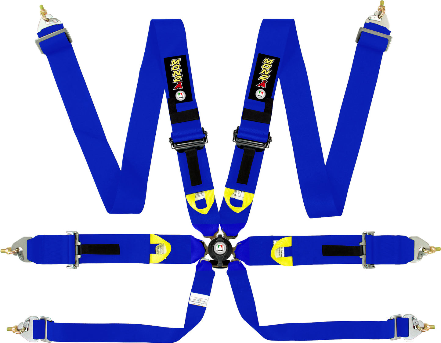 Autotecnica FIA 6-Point Racing Harness Quick Release (Blue) RCU-1003BU
