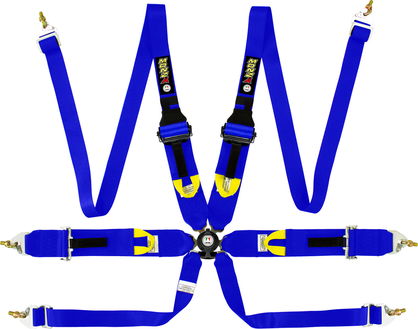 Autotecnica FIA (HANS) 6-Point Racing Harness Quick Release (Blue) RCU-1003HBU