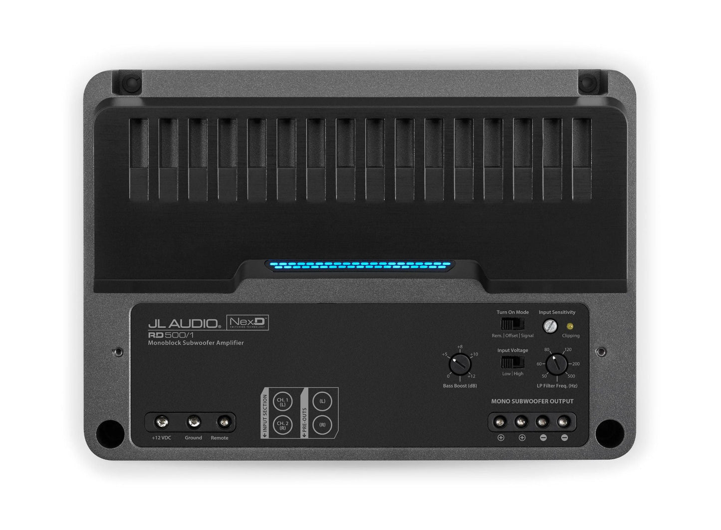 JL Audio 500 Watts Subwoofer Amp RD500/1