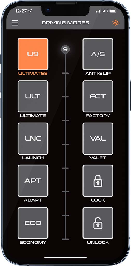 Ultimate 9 EVC-X Throttle Controller w/ Blutooth App Suits Mercedes, Nissan X804