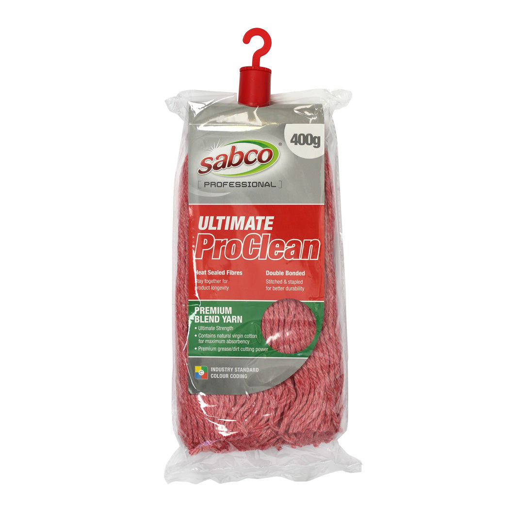 Sabco Professional Ultimate Pro Clean Mop - Red SABC-2139R