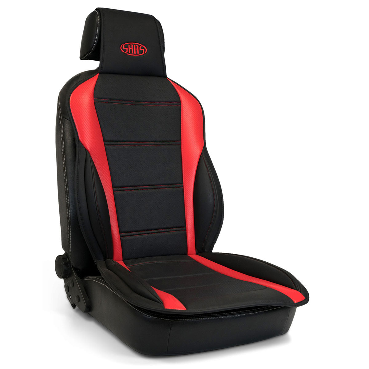 SAAS Seat Cushion Black/Red SC6011