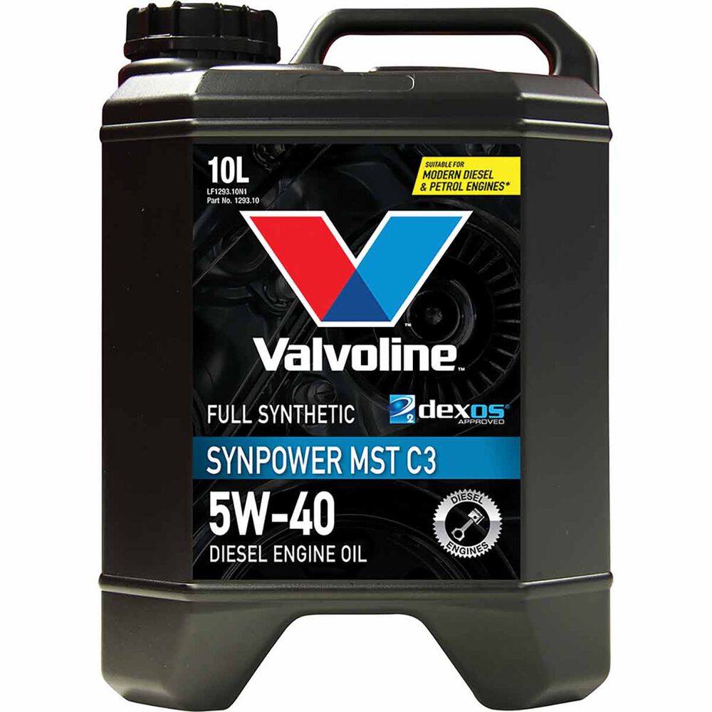 Valvoline Full Synthetic SynPower MST Engine Oil 5W-40 10L 1293.1