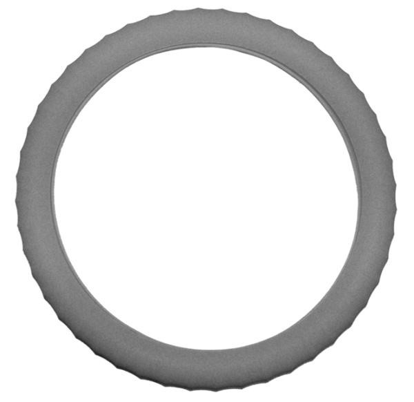 Autotecnica Fluro Silicone Steering Wheel Covers - Grey SCGR