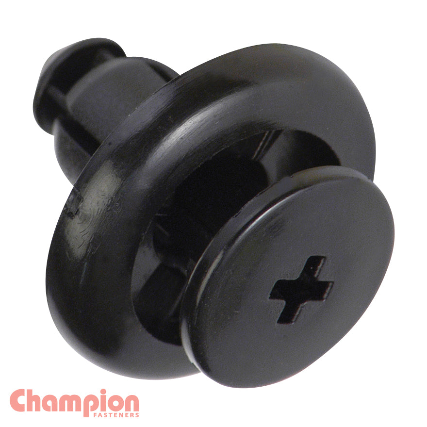 Champion Fasteners Push Rivet Len:9mm Hole:9 X 9mm Hd:20mm CBP169