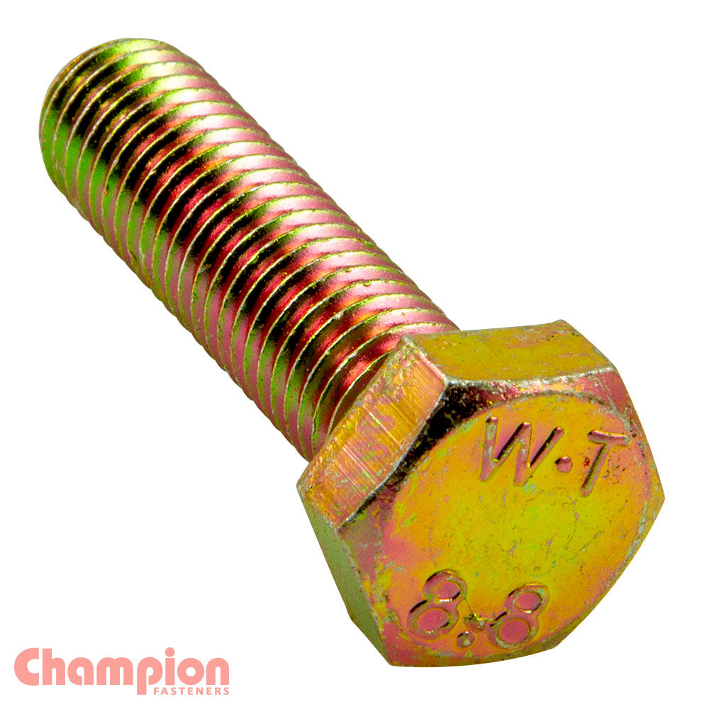 Champion Fasteners Set Screw M10 X 30mm Grade 8.8 M933100030