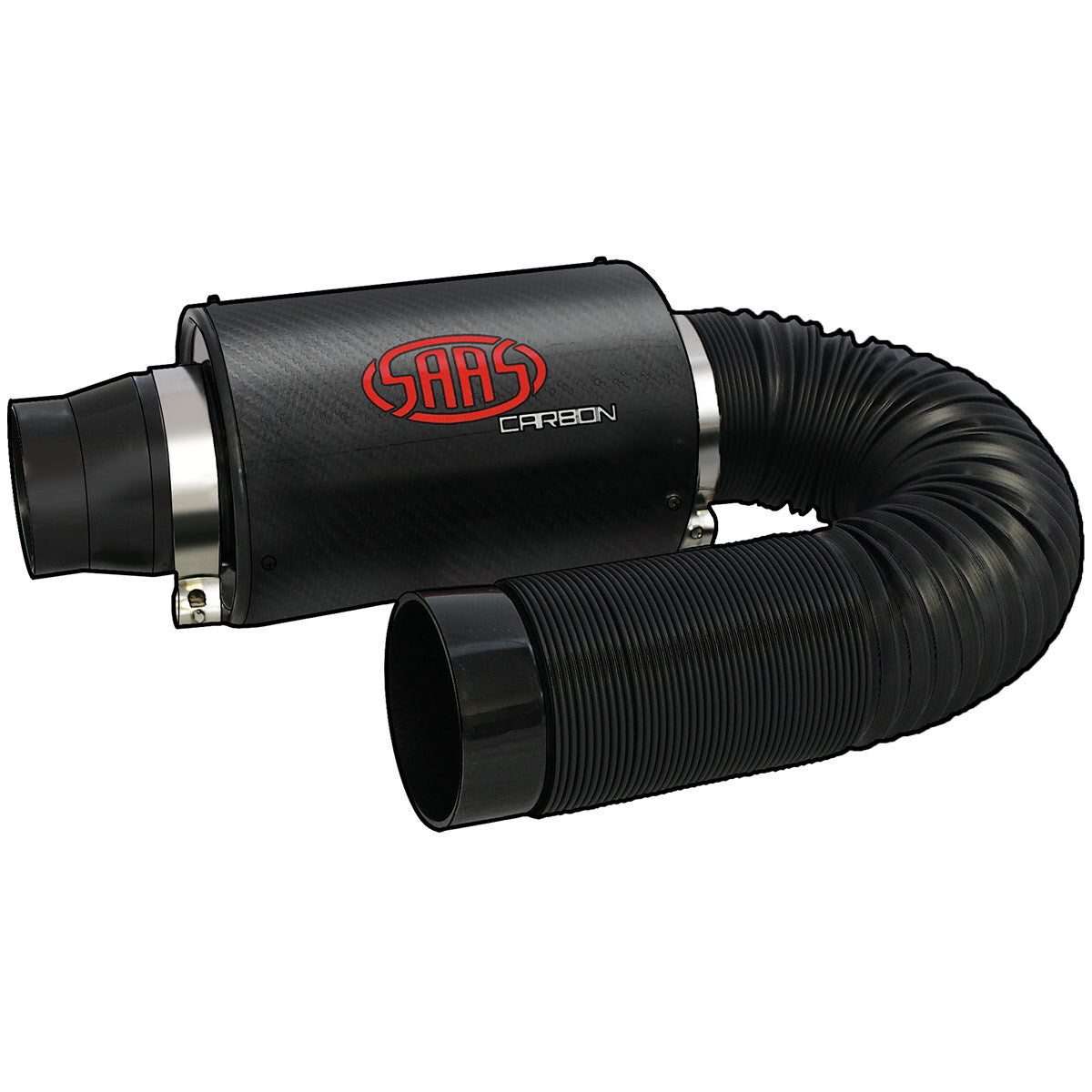 SAAS Cold Air Box Carbon Matt 76mm Inlet SF1004