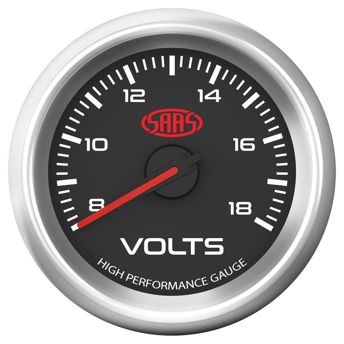 SAAS Volt Gauge 8V-18V 52Mm SG32250