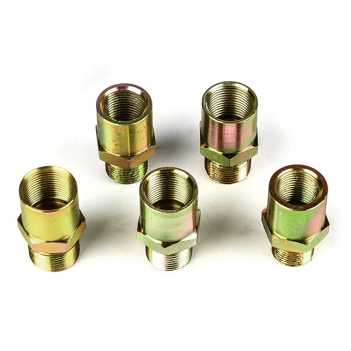 SAAS Oil Filter Sandwich Plate Inc 5 Fittings Black Billet SGAP10