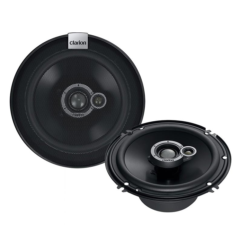 Clarion Audio 6-6.5In (160Mm) 370W 3-Way Multiaxial Speakers SH1634R