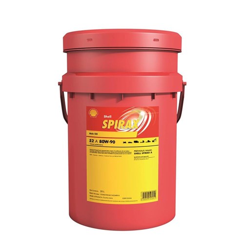 Shell Lubricants Spirax S2 A Gear Oil 80W90 20Ltr 300011354