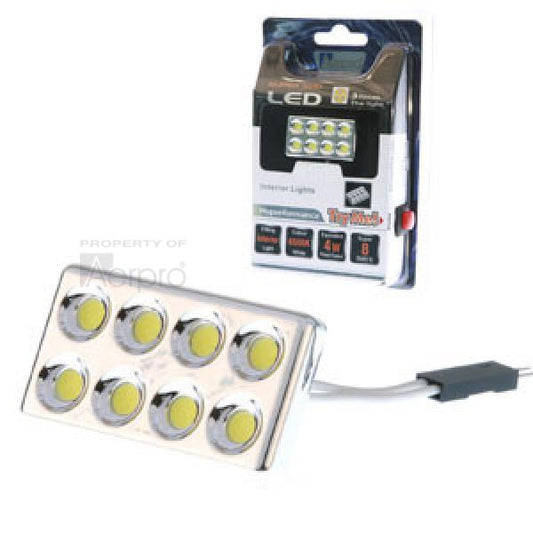 Aerpro 8X Smd Led Interior Lamp Red SMD83R