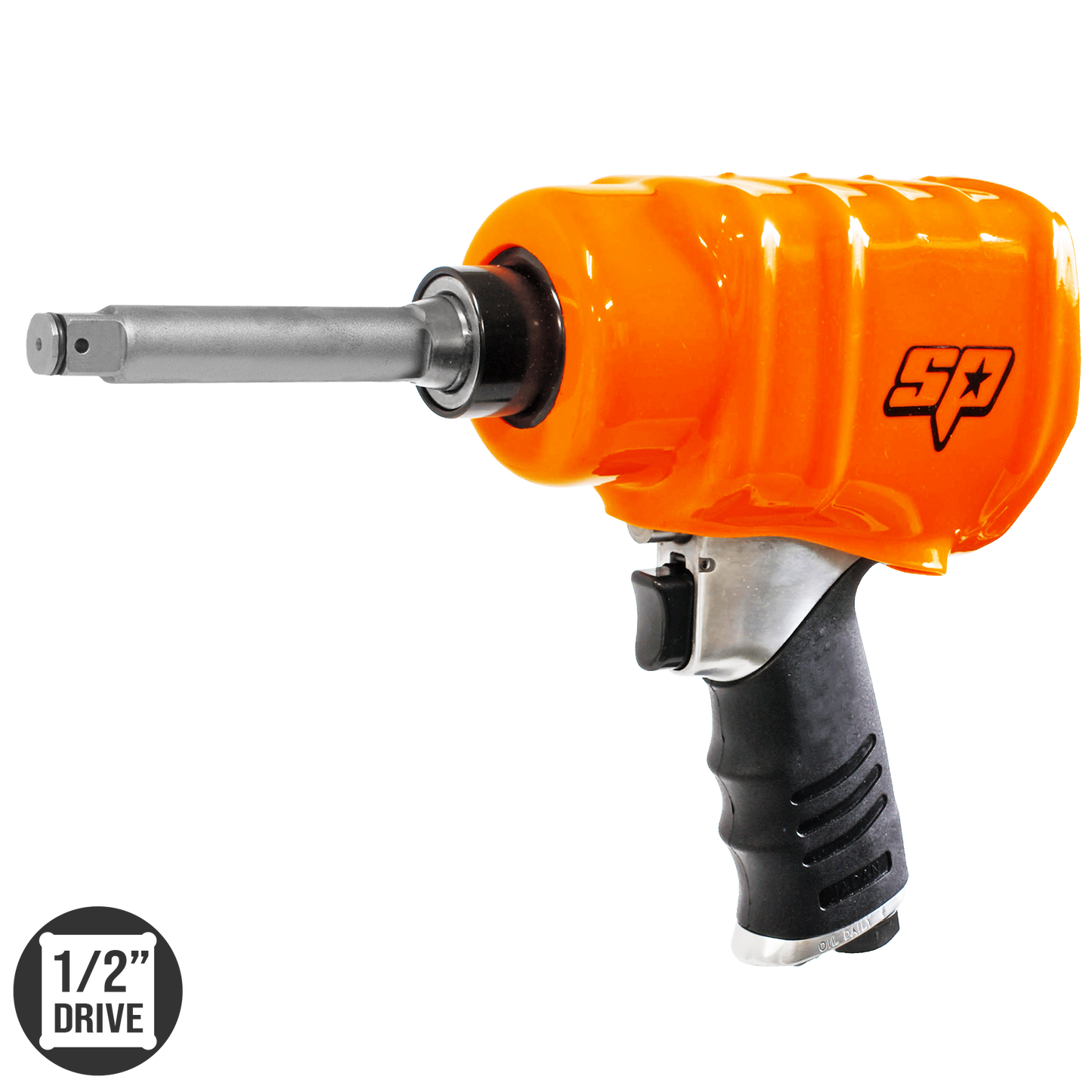SP Tools Air Tool - Impact Wrench 1/2"Dr Long Anvil SP-1140EXL