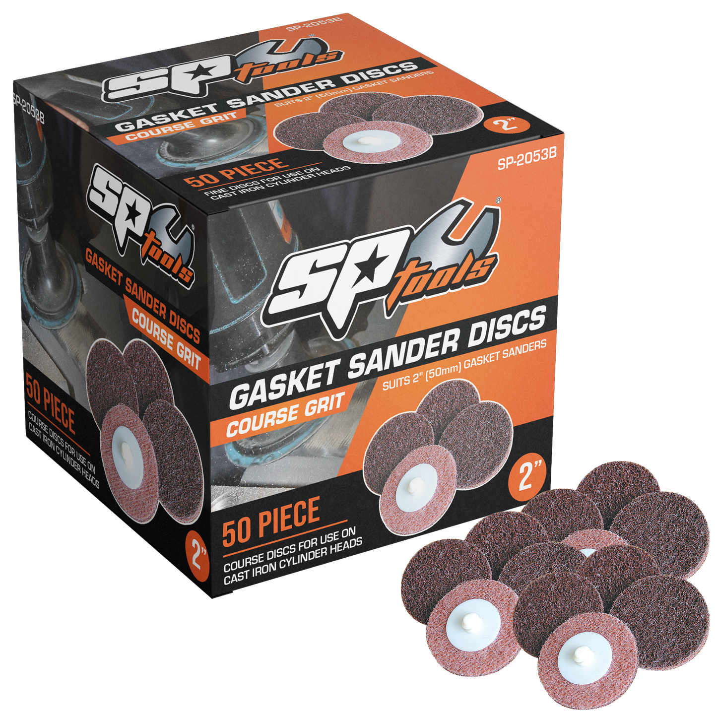 SP Tools Discs Bulk Pack Course 50 pcs SP-2053B