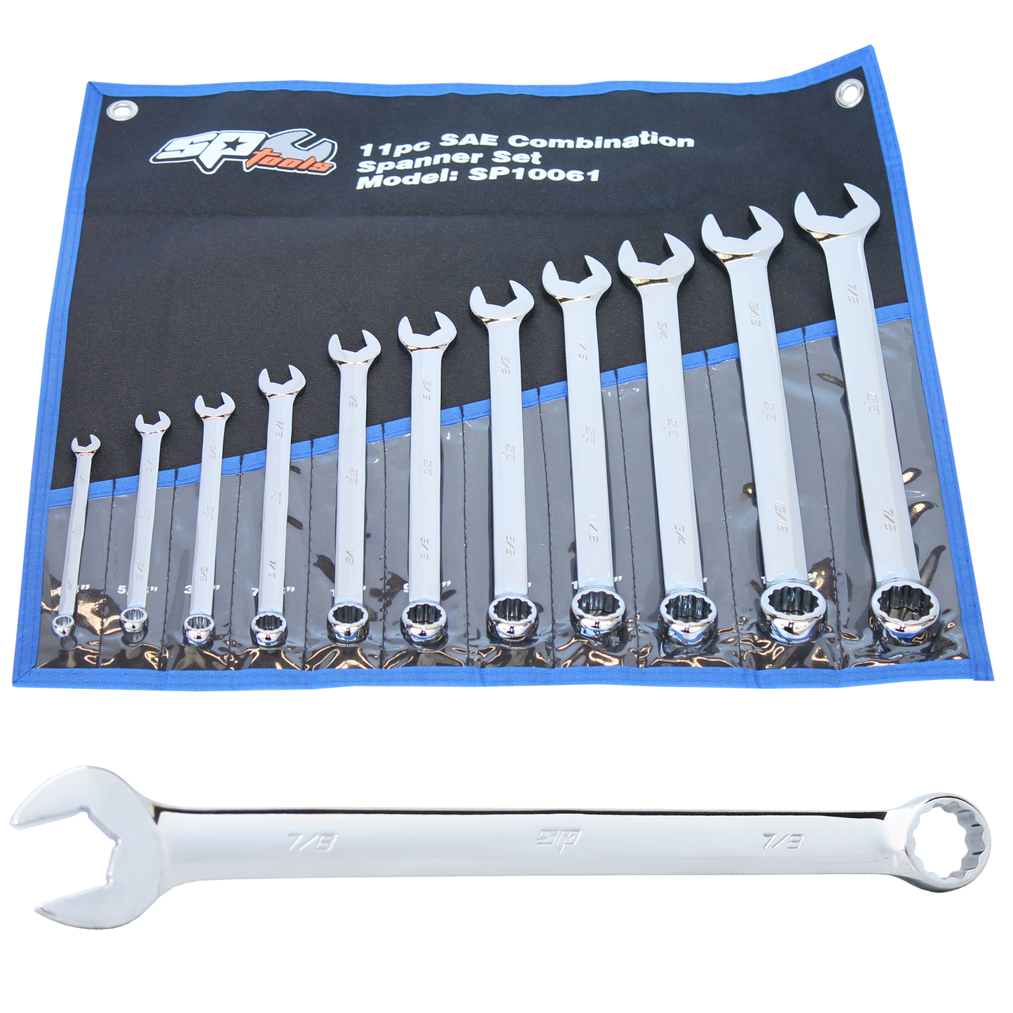 SP Tools Spanner Set - ROE 11pc SAE SP10061