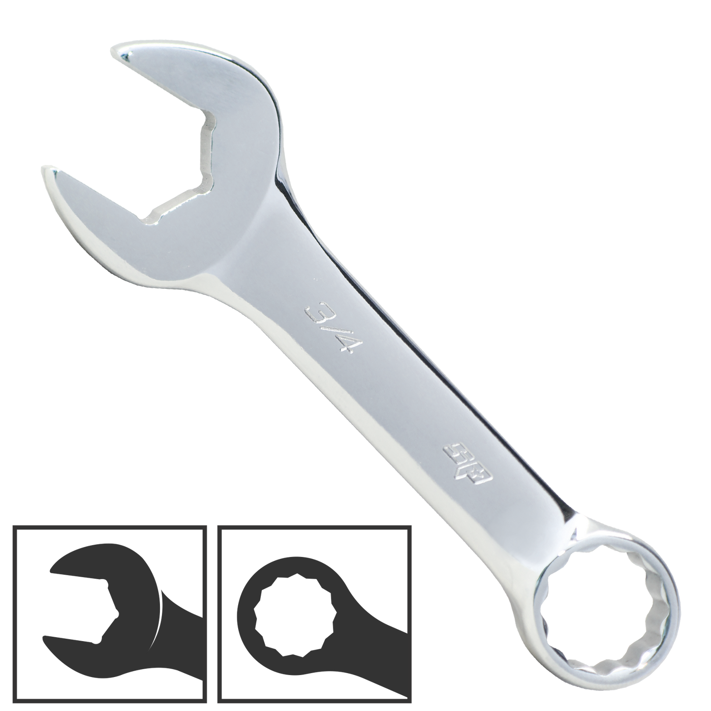 SP Tools Spanner ROE Stubby SAE 9/16"  SP13056