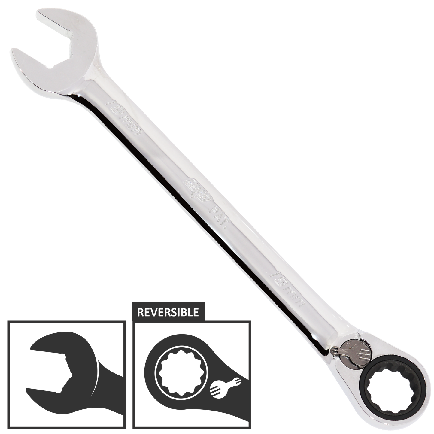 SP Tools Spanner ROE Geardrive Reversible Metric 26mm  SP17026