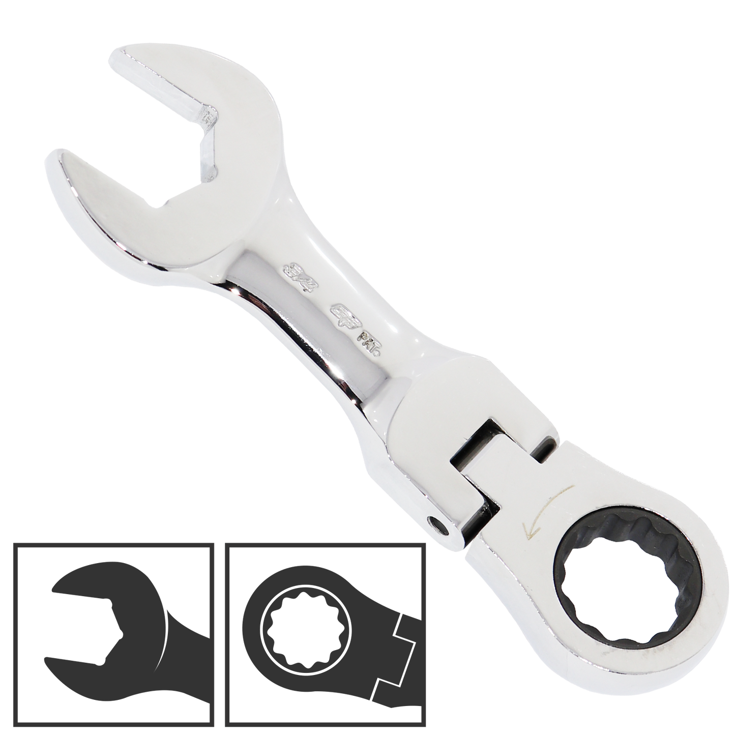 SP Tools Spanner ROE Stubby Flexhead Geardrive SAE 3/4"  SP17359
