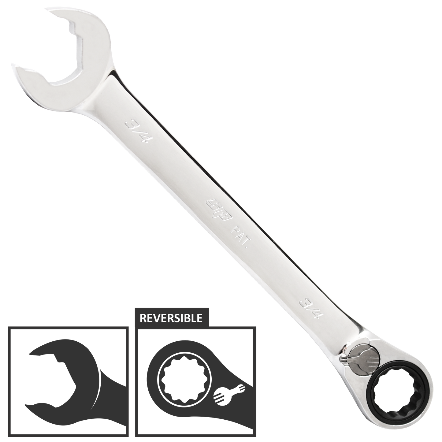 SP Tools Spanner ROE SPeeddrive Reversible Geardrive SAE 5/16"  SP17752