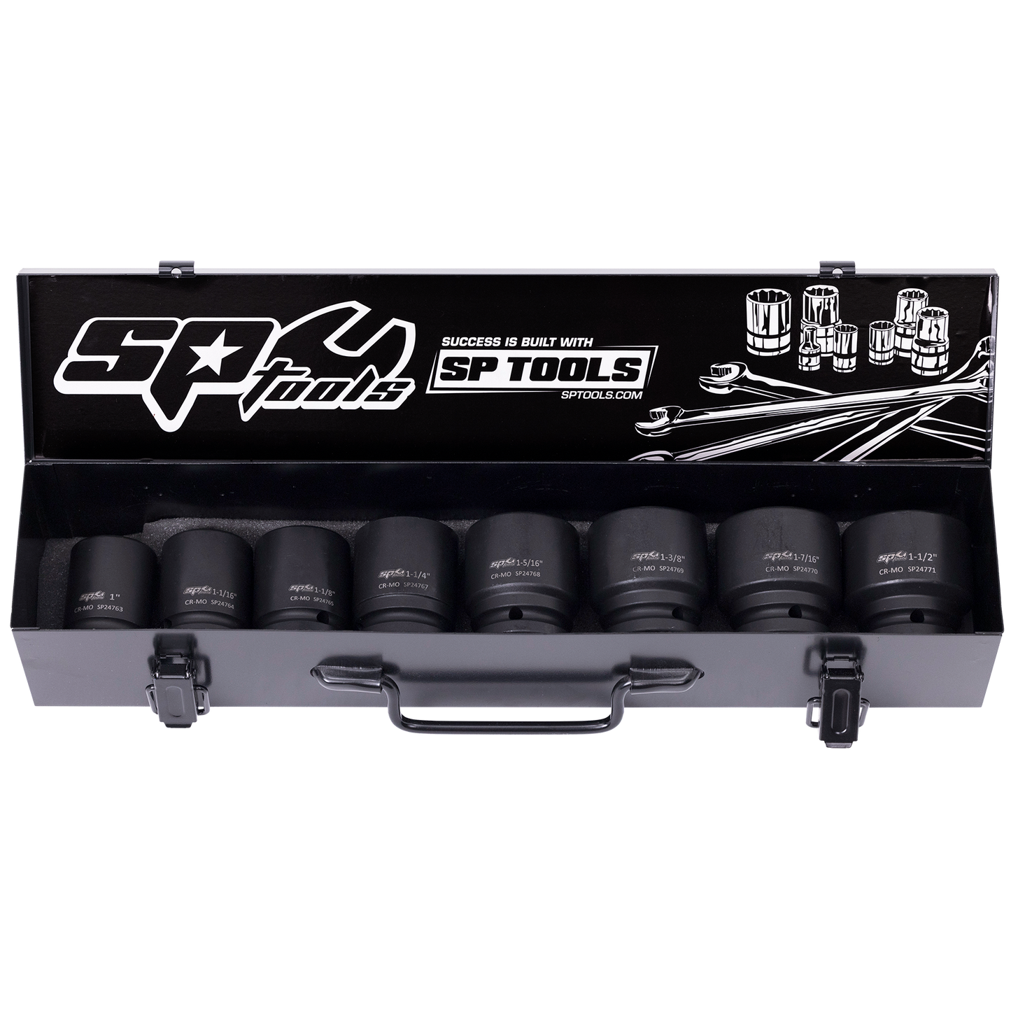 SP Tools Socket Set Impact 3/4Dr 6Pt 8pc SAE SP20415