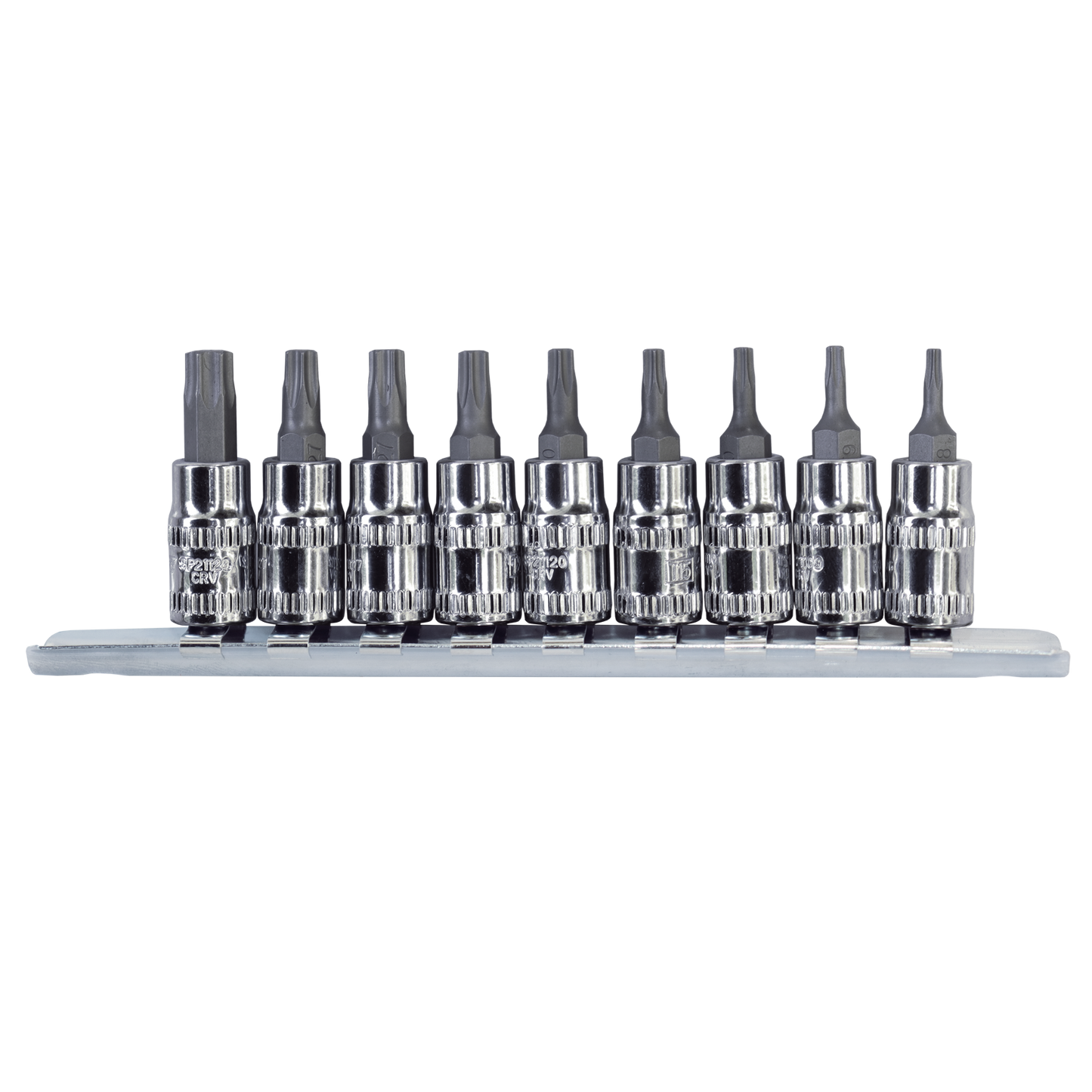 SP Tools Socket Rail 1/4Dr Torx 9pc  - L 37mm SP20445
