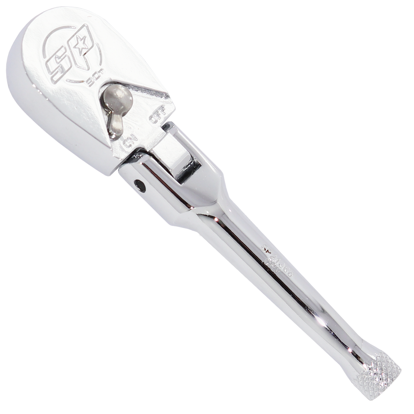 SP Tools Ratchet 1/4Dr 90T Sealed Flex Head Stubby  SP21364